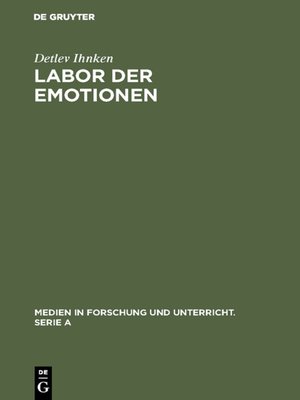 cover image of Labor der Emotionen